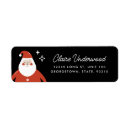 Search for cute santa claus return address labels Modern