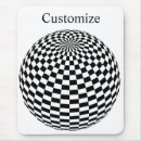 Search for optical illusion mousepads Chequerboard
