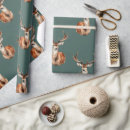 Search for deer head wrapping paper Nature