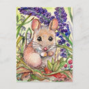 Search for little flowers postcards Watercolor