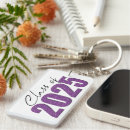 Search for purple rectangular key rings Glitter