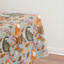 Search for woodland animals tablecloths Autumn