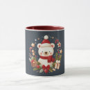 Search for christmas teddy bear mugs Wreath