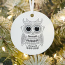 Search for big bird christmas tree decorations Cartoon owl