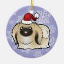 Search for pekingese christmas tree decorations Cute