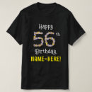 Search for 56 birthday tshirts 56 years old