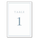 Search for dusty blue table cards Minimalist