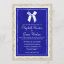 Search for royal blue anniversary party invitations Vintage