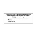 Search for document Certify