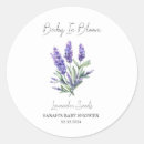 Search for lavender baby shower stickers Baby in bloom