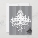 Search for chandelier invitations Vintage