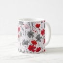 Search for botanical illustration drinkware Garden flowers
