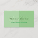 Search for half business cards Two tone
