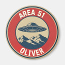 Search for area magnets Retro