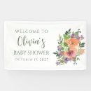 Search for purple baby shower banners Watercolor