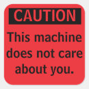 Search for funny warning stickers Joke