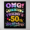 Search for happy 50th posters Years