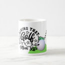 Search for ball is life mugs Golfer
