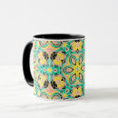 Search for retro ornament mugs Colourful