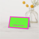 Search for pink place cards Typography