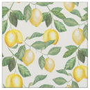 Search for lemons fabric Yellow