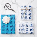 Search for dolphins wrapping paper Whales