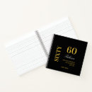 Search for 60th notebooks Gold