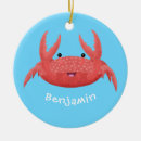 Search for crab christmas tree decorations Cartoon