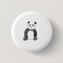 Search for black white panda badges Funny