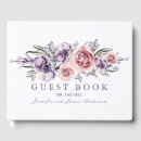 Search for plum wedding guest books Lavender
