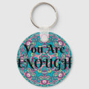 Search for self confidence key rings Believe in yourself