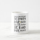Search for kind words mugs Watercolor