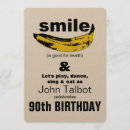 Search for 91st birthday invitations For him