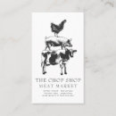 Search for meat business cards Restaurant
