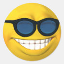 Search for smiling face with sunglasses stickers Cute