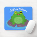 Search for cartoon frog mousepads Cute