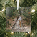 Search for just engaged christmas tree decorations Couple