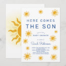 Search for retro baby boy shower invitations Boho bohemian