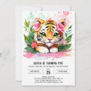 Search for big girl party invitations Watercolor