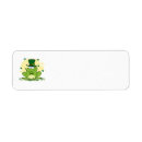 Search for funny frog return address labels Froggy