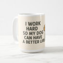 Search for dog life mugs Cute dog design