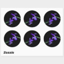 Search for exotic flower stickers Purple