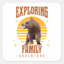 Search for bear family stickers National park