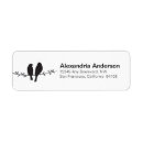 Search for love bird return address labels Nature