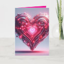 Search for glowing heart cards Pink