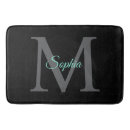 Search for teal gray bath mats For her