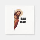 Search for christmas table napkins Jesus