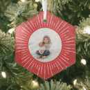 Search for red christmas tree decorations Modern