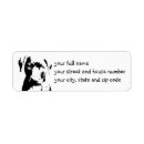 Search for pitbulls return address labels Cute