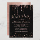 Search for gold hens party invitations Girly